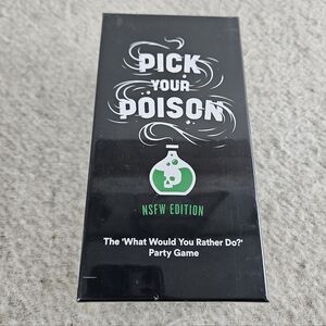 (NEW) Pick Your Poison Party Game - NSFW Edition - SEALED